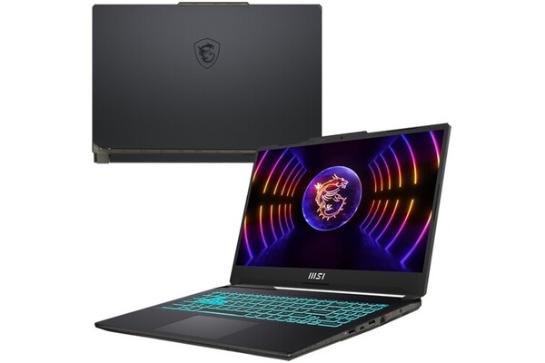 Laptop MSI Cyborg 15 15.6 Intel Core i5 12450H NVIDIA GeForce RTX 4050 16GB 512GB SSD czarny