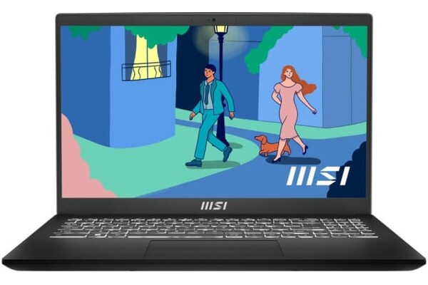 Laptop MSI Modern 15 15.6" AMD Ryzen 5 7530U AMD Radeon 16GB 512GB SSD M.2 Windows 11 Home czarny