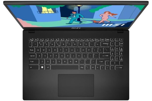Laptop MSI Modern 15 15.6" AMD Ryzen 5 7530U AMD Radeon 16GB 512GB SSD M.2 Windows 11 Home czarny