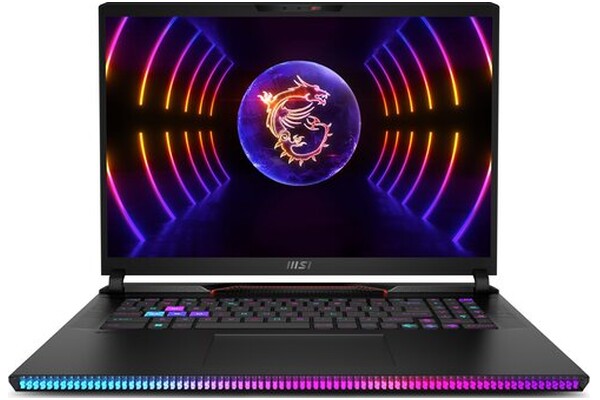 Laptop MSI Raider GE78HX 17.0" Intel Core i9 13980HX NVIDIA GeForce RTX 4080 32GB 2048GB SSD Windows 11 Home czarny