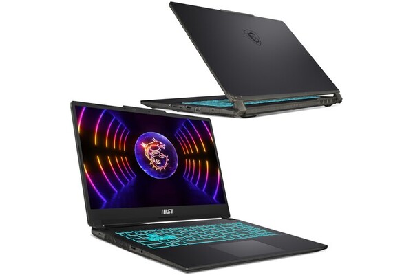 Laptop MSI Cyborg 15 15.6" Intel Core i5 12450H NVIDIA GeForce RTX 4060 16GB 512GB SSD czarny