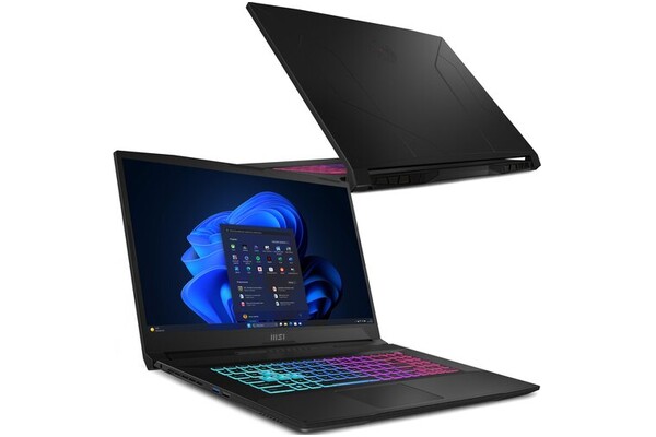 Laptop MSI Bravo 17 17.3" AMD Ryzen 5 7535HS NVIDIA GeForce RTX 4050 16GB 512GB SSD Windows 11 Home czarny