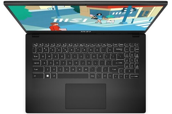 Laptop MSI Modern 15 15.6" Intel Core i5 1235U INTEL Iris Xe 16GB 512GB SSD Windows 11 Home czarny