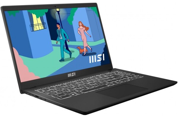 Laptop MSI Modern 15 15.6" Intel Core i5 1235U INTEL Iris Xe 16GB 1024GB SSD Windows 11 Home czarny