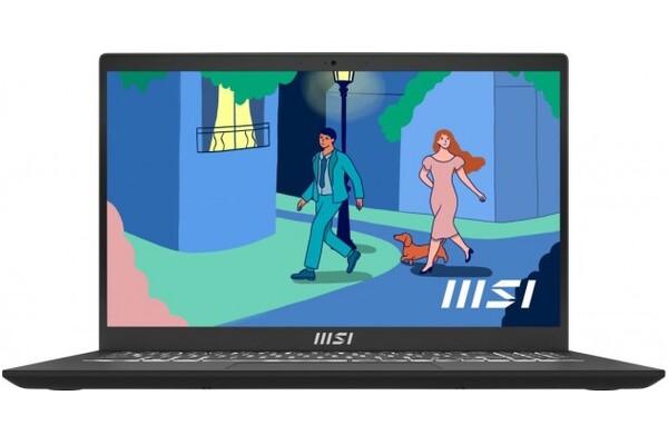Laptop MSI Modern 15 15.6" Intel Core i5 1235U INTEL Iris Xe 16GB 1024GB SSD Windows 11 Home czarny
