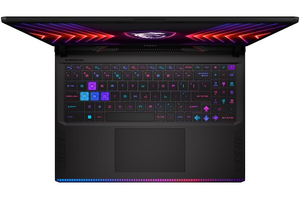 Laptop MSI Raider GE68 16.0" Intel Core i9 14900HX NVIDIA GeForce RTX 4090 32GB 2048GB SSD Windows 11 Home czarny