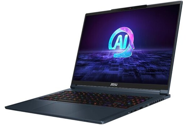 Laptop MSI Stealth 16 16.0" Intel Core Ultra 9 185H NVIDIA GeForce RTX 4070 32GB 2048GB SSD Windows 11 Home niebieski