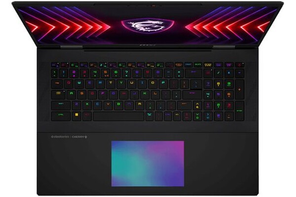 Laptop MSI Titan 18 18.0" Intel Core i9 14900HX NVIDIA GeForce RTX 4080 64GB 2048GB SSD Windows 11 Home czarny