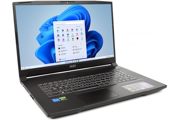 Laptop MSI Katana 17 17.3" Intel Core i5 12450H NVIDIA GeForce RTX 3050 32GB 2048GB SSD Windows 11 Home czarny