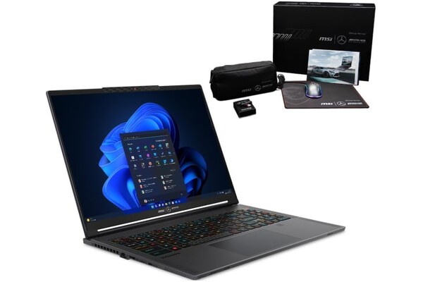 Laptop MSI Stealth 16 16.0" Intel Core Ultra 9 185H NVIDIA GeForce RTX 4070 32GB 2048GB SSD M.2 Windows 11 Home niebieski