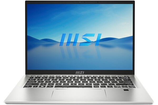 Laptop MSI Prestige 14H 14.0" Intel Core i5 12500H NVIDIA GeForce RTX 2050 16GB 512GB SSD Windows 11 Home srebrny
