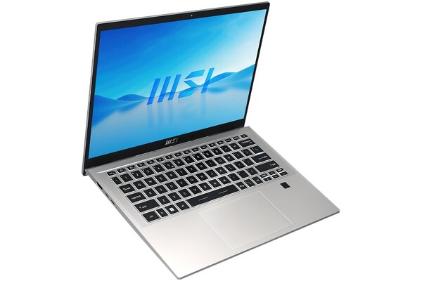 Laptop MSI Prestige 14H 14.0" Intel Core i5 12500H NVIDIA GeForce RTX 2050 16GB 512GB SSD Windows 11 Home srebrny