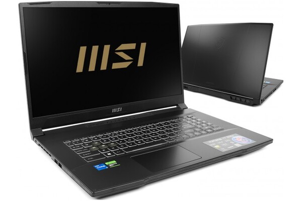 Laptop MSI Katana 17 17.3" Intel Core i5 12450H NVIDIA GeForce RTX 3050 32GB 512GB SSD czarny