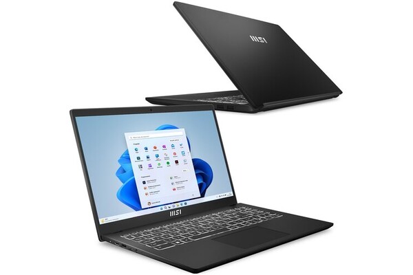 Laptop MSI Modern 15 15.6" Intel Core i5 13420H INTEL UHD 16GB 512GB SSD Windows 11 Home czarny