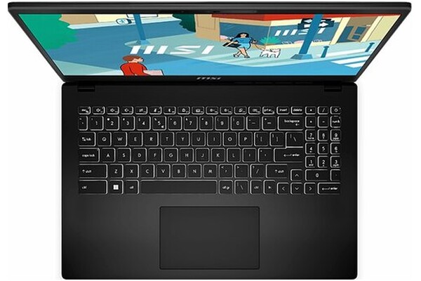 Laptop MSI Modern 15 15.6" Intel Core i5 13420H INTEL UHD 16GB 512GB SSD Windows 11 Home czarny