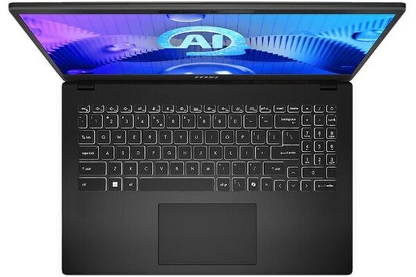 Laptop MSI Modern 15 15.6" Intel Core Ultra 5 125H INTEL UHD 16GB 512GB SSD Windows 11 Home czarny