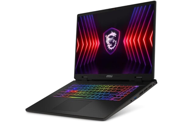 Laptop MSI Sword 17 17.0" Intel Core i7 14700HX NVIDIA GeForce RTX 4070 16GB 1024GB SSD M.2 szary