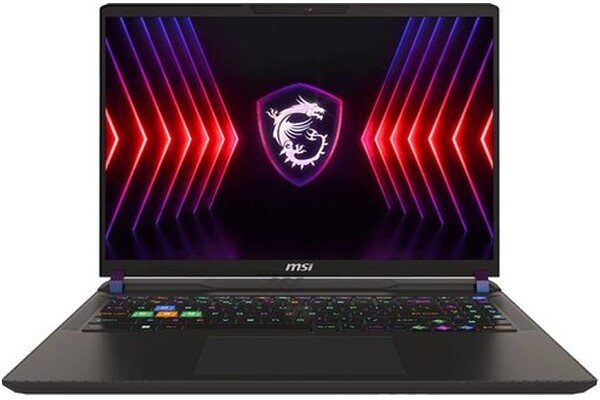 Laptop MSI Vector 16 16.0" Intel Core i9 13980HX NVIDIA GeForce RTX 4080 16GB 1024GB SSD Windows 11 Home szary