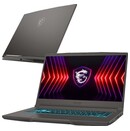 Laptop MSI Thin 15 15.6" Intel Core i5 12450H NVIDIA GeForce RTX 3050 16GB 512GB SSD szary