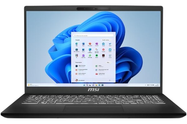 Laptop MSI Modern 15 15.6" Intel Core i5 13420H INTEL UHD 16GB 512GB SSD M.2 Windows 11 Home czarny