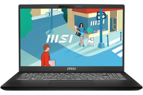 Laptop MSI Modern 15 15.6" Intel Core i5 13420H INTEL UHD 16GB 512GB SSD M.2 Windows 11 Home czarny