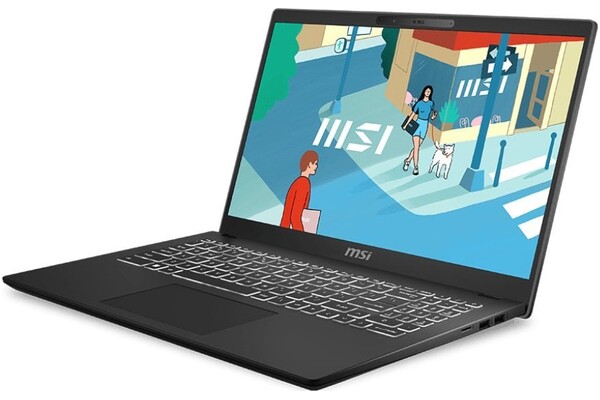Laptop MSI Modern 15 15.6" Intel Core i7 13620H Intel UHD 64EUs 16GB 512GB SSD M.2 Windows 11 Home czarny