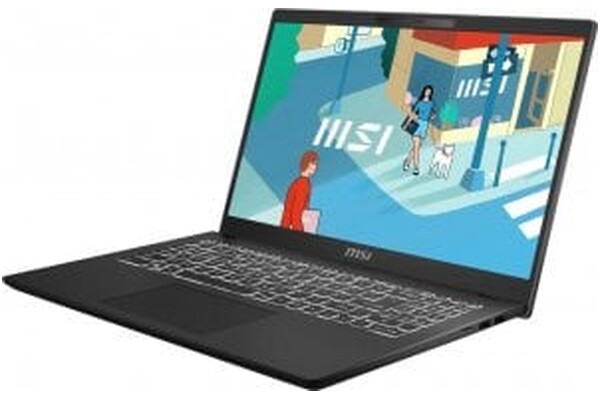 Laptop MSI Modern 15 15.6" Intel Core i5 13420H Intel UHD Xe G4 16GB 512GB SSD M.2 Windows 11 Home czarny
