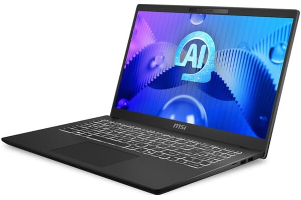 Laptop MSI Modern 15 15.6" Intel Core Ultra 5 125H Intel Arc 16GB 512GB SSD M.2 Windows 11 Home czarny