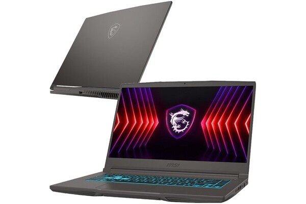 Laptop MSI Thin 15 15.6" Intel Core i5 12450H NVIDIA GeForce RTX 3050 16GB 512GB SSD Windows 11 Home czarny