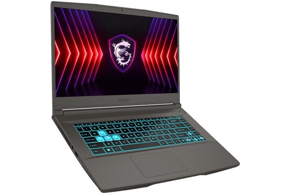 Laptop MSI Thin 15 15.6" Intel Core i5 12450H NVIDIA GeForce RTX 3050 16GB 512GB SSD Windows 11 Home czarny