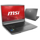 Laptop MSI Thin 15 15.6" Intel Core i5 12450H NVIDIA GeForce RTX 3050 32GB 1024GB SSD szary