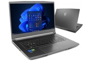 Laptop MSI Thin 15 15.6" Intel Core i5 12450H NVIDIA GeForce RTX 3050 32GB 1024GB SSD Windows 11 Home szary