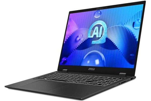Laptop MSI Prestige 16 16.0" Intel Core Ultra 7 155H NVIDIA GeForce RTX 4050 32GB 1024GB SSD Windows 11 Home szary
