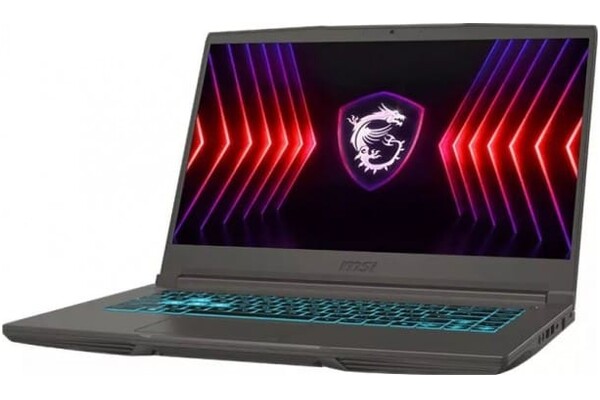 Laptop MSI Thin 15 15.6" Intel Core i7 13620H NVIDIA GeForce RTX 3050 16GB 1024GB SSD szary