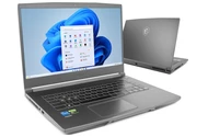 Laptop MSI Thin 15 15.6" Intel Core i5 12450H NVIDIA GeForce RTX 2050 16GB 1024GB SSD Windows 11 Home szary