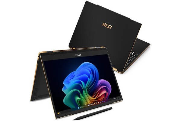 Laptop MSI Summit 13 13.3" Intel Core Ultra 7 258V Intel Arc 140V 32GB 1024GB SSD Windows 11 Professional czarny