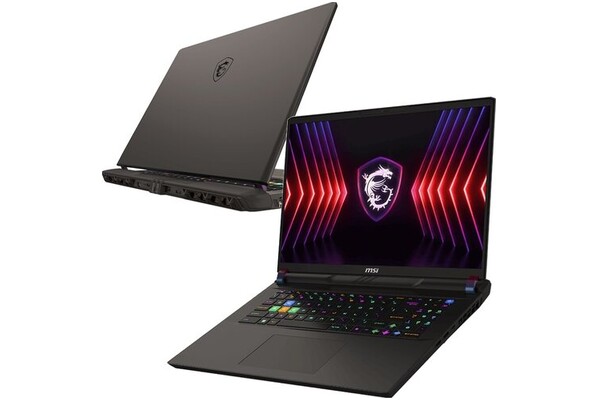 Laptop MSI Vector 16 16.0" Intel Core i9 14900HX NVIDIA GeForce RTX 4080 16GB 1024GB SSD Windows 11 Home szary