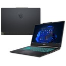 Laptop MSI Cyborg 15 15.6" Intel Core i7 13620H NVIDIA GeForce RTX 4060 16GB 512GB SSD M.2 Windows 11 Home czarny