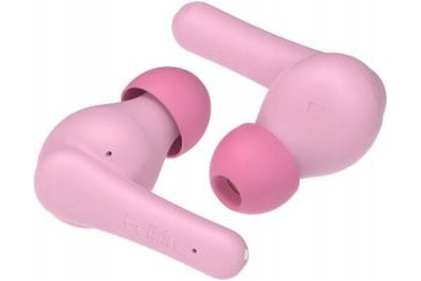 Słuchawki Belkin SoundForm Nano Kids Douszne Bezprzewodowe różowy
