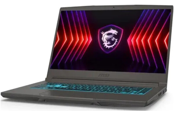 Laptop MSI Thin A15 15.6" AMD Ryzen 5 7535HS NVIDIA GeForce RTX 3050 16GB 512GB SSD szary