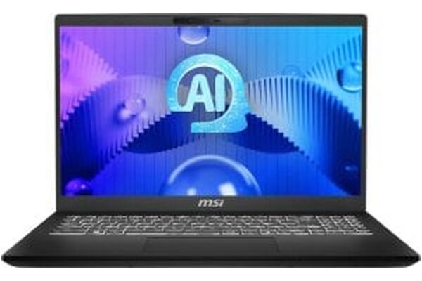 Laptop MSI Modern 15 15.6" Intel Core Ultra 5 125H Intel Arc 7 16GB 512GB SSD M.2 Windows 11 Home czarny