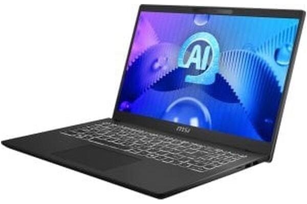 Laptop MSI Modern 15 15.6" Intel Core Ultra 5 125H Intel Arc 7 16GB 512GB SSD M.2 Windows 11 Home czarny