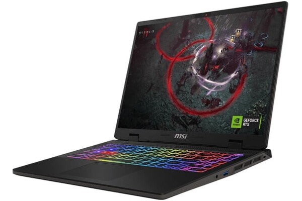 Laptop MSI Sword 16 16.0" Intel Core i7 14650HX NVIDIA GeForce RTX 4060 16GB 1024GB SSD M.2 szary