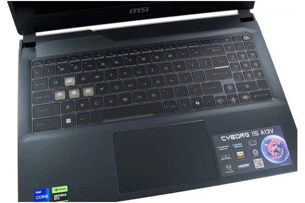 Laptop MSI Cyborg 15 15.6" Intel Core i7 13620H NVIDIA GeForce RTX 4060 64GB 1024GB SSD Windows 11 Home czarny