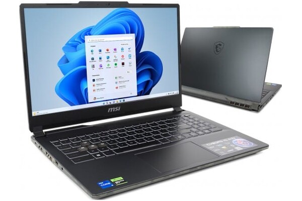 Laptop MSI Cyborg 15 15.6" Intel Core i5 13420H NVIDIA GeForce RTX 4050 64GB 1024GB SSD Windows 11 Home czarny