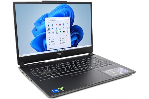 Laptop MSI Cyborg 15 15.6" Intel Core i5 13420H NVIDIA GeForce RTX 4050 64GB 1024GB SSD Windows 11 Home czarny