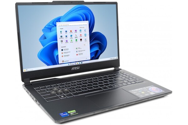 Laptop MSI Cyborg 15 15.6" Intel Core i7 13620H NVIDIA GeForce RTX 4060 16GB 512GB SSD Windows 11 Home czarny