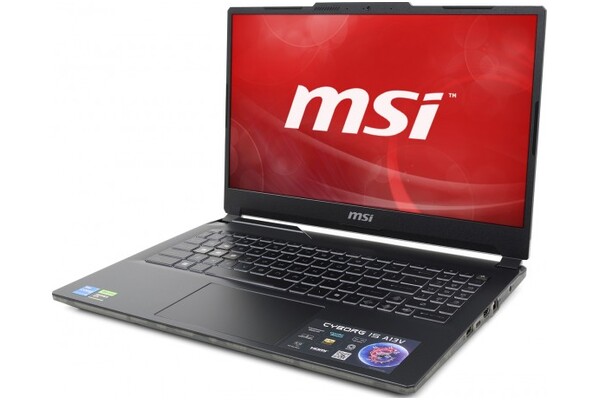 Laptop MSI Cyborg 15 15.6" Intel Core i5 13420H NVIDIA GeForce RTX 4050 32GB 2048GB SSD czarny