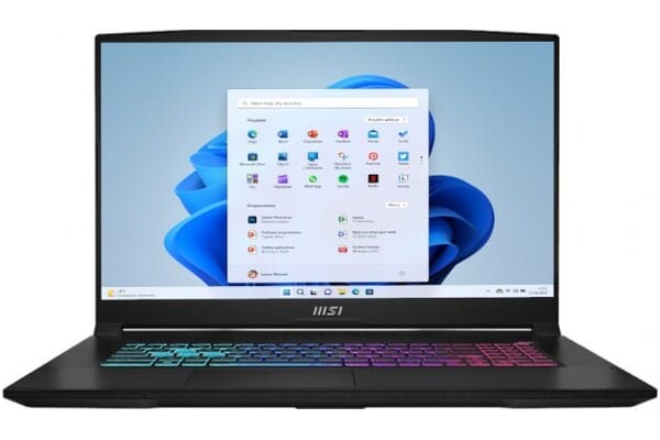 Laptop MSI Katana A17 17.3" AMD Ryzen 7 8845HS NVIDIA GeForce RTX 4060 32GB 2048GB SSD Windows 11 Home czarny