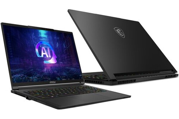 Laptop MSI Stealth A16 16.0" AMD Ryzen AI 9 365 NVIDIA GeForce RTX 4060 32GB 1024GB SSD Windows 11 Home czarny